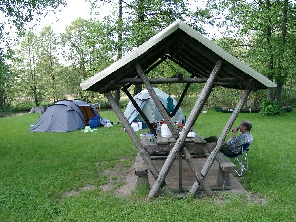 Zelten in der Jugendherberge "Wendenfürst"