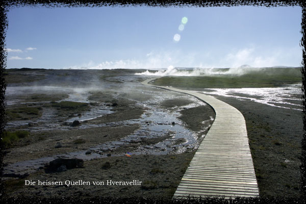 Die heissen Quellen von Hveravellir