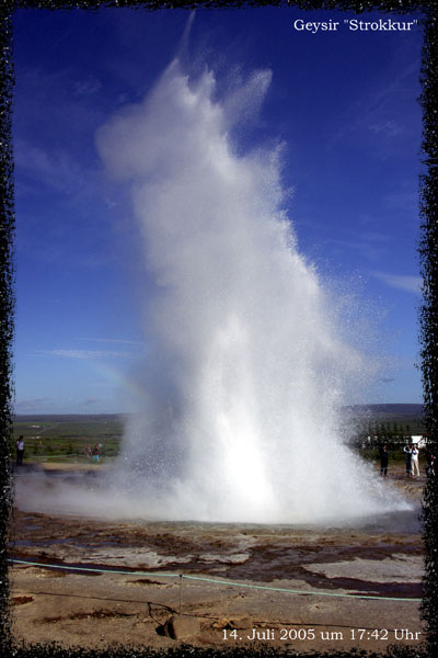 Geysir Strokkur - Island 2005