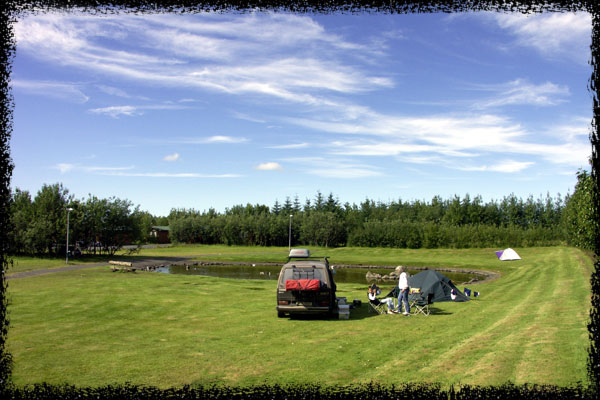 Campingplatz "Gesthus" in Selfoss