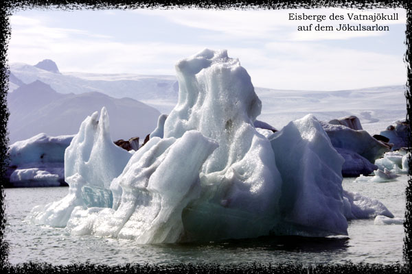 Eisberge auf dem Jkulsarlon