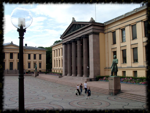 Bummel durch Oslo - Universität