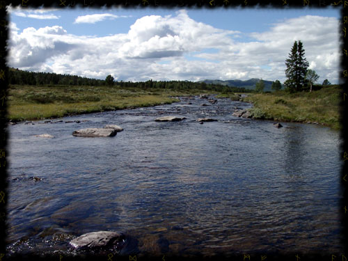 Fluss im Rondane-Park